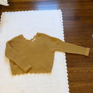 Tan Knit Sweater